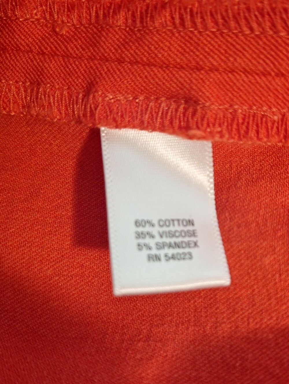 Banana Republic Vintage Y2K Red Pencil Skirt Sz 2 *O - Picture 5 of 5